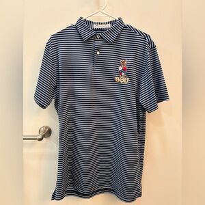 Peter Millar Tour Fit Dry Fit Polo with Beta Theta Pi Fraternity Patch